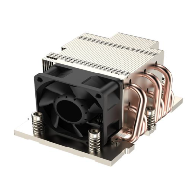 Кулер для сервера 2U CPU Cooler Alseye S22 AMD SP5, Active, PWM 2600-8000RPM, 4 pins, 360 Wt, Copper base + aluminum fin + 6 heat pipes