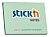 Блок самоклеящийся бумажный Stick`n 21153 76x101мм 100лист. 70г/м2 пастель зеленый