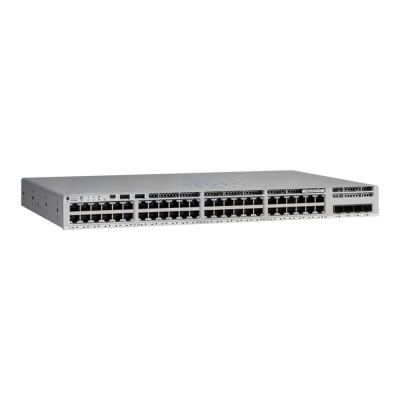 Catalyst 9300L 48-port 1G copper with fixed 4x10G/1G SFP+ uplinks, PoE+ Network Essentials , C9300L-48P-4X-E