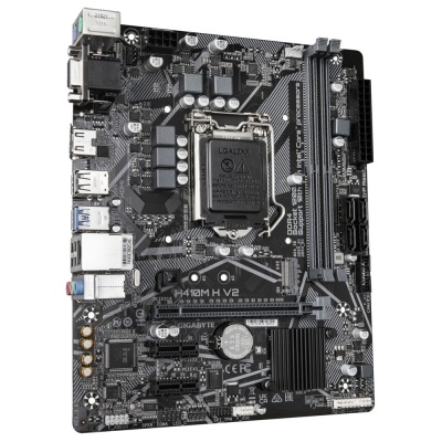 Gigabyte H410M H V2 2.1 {LGA1200, Intel Q470E, DDR4, 2, Micro-ATX} RTL