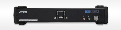 Переключатель электронный ATEN 2-Port USB DVI Dual Link/CH7.1 Audio KVMP™ Switch (CS1782A-AT-G)