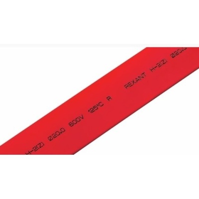 Трубка термоусадочная Rexant 22-0004 20.0/10.0 1 м красный