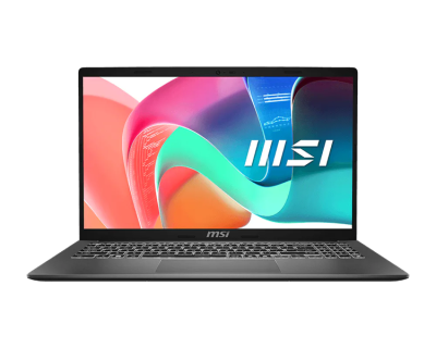 Ноутбук MSI Modern 15 F1MG-1072XRU Core 5 120U 16Gb SSD512Gb Intel Graphics 15.6" IPS FHD (1920x1080) FreeDOS grey WiFi BT Cam (9S7-15S111-1072)