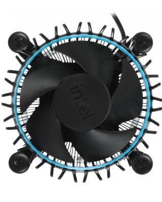 Устройство охлаждения(кулер) Intel RM1 M23901 AL+CU Soc-1700 4-pin 16-29dB Al+Cu 95W 350gr brown box