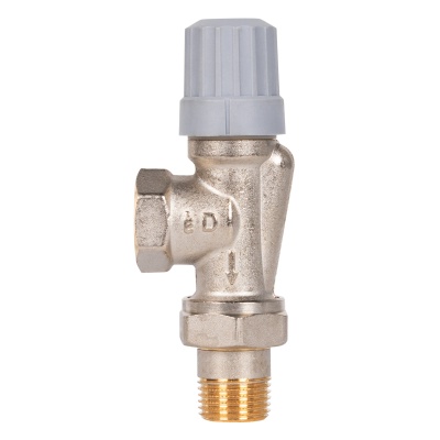 Набор термостатический для радиатора осевой 1/2' Click без термоголовки