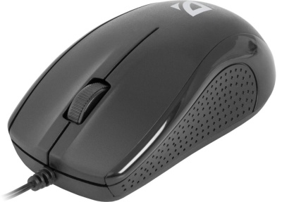 Defender Проводная оптическая мышь Optimum MB-160 черный,3 кнопки,1000 dpi Defender Optimum MB-160 черный (52160)