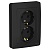 Systeme electric BLNRS001026 BLANCA С/У РОЗЕТКА двойная с заземлением без шторок, 16А, 250В, АНТРАЦИТ