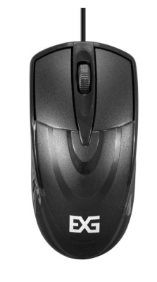 Exegate EX295306RUS Мышь ExeGate Professional Standard SH-8025 (USB, оптическая, 1000dpi, 3 кнопки и колесо прокрутки, длина кабеля 1,5м, черная, Color Box)