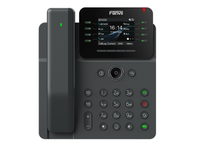 IP-телефон Fanvil V62 Pro Enterprise Phone with Wireless Handset 6-Party Local Conference HD voice 8 SIP lines 8 Line key 2.8 Inch color screen Opus+IPV6 21 DSS keys PSU