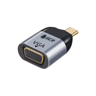 GCR Переходник USB Type C > VGA, M/F, GCR-53392 Переходник Greenconnect USB Type C/VGA (GCR-53395) (GCR-53392)