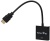 Кабель-переходник HDMI(M) -> VGA(F)   Telecom [TA558] VCOM Telecom HDMI(M)  —  VGA(F) (TA558)