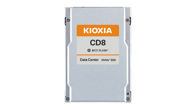 SSD накопитель KIOXIA Enterprise SSD 2,5"(SFF/U.2), CD8-V, 3200GB (3.2TB), NVMe 1.4/PCIe 4.0 1x4, R7200/W3800MB/s, IOPS(R4K) 1250K/340K, MTTF 2,5M, 3DWPD/5Y (Mixed Use), 3D-TLC, 15mm