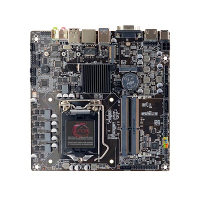 Материнская плата Afox AFOX motherboard intel H510, INTEL® Socket 1200, Mini-ITX (17 x17cm)