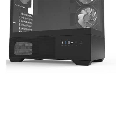 Компьютерный корпус ZALMAN CHRONIX V2, ATX, BLACK, WINDOW, 1xCombo (3.5’’ or 2.5’’), 1x3.5’’HDD, 2x2.5’’SSD, 1xUSB2.0, 1xUSB3.0, 1xUSB Type-C, SIDE 2x120mm ARGB, REAR 1x120mm ARGB