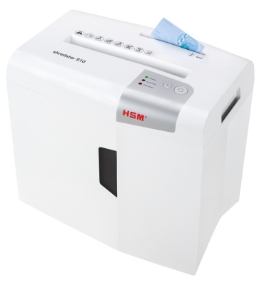 Шредер HSM ShredStar S10-6 (секр.Р-2)/ленты/12лист./18лтр./скрепки/скобы/пл.карты/CD
