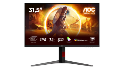 Монитор AOC 31.5" Gaming U32G4U черный/красный IPS LED 16:9 HDMI матовая HAS Piv 400cd 178гр/178гр 3840x2160 160Hz DP 4K USB 7.79кг