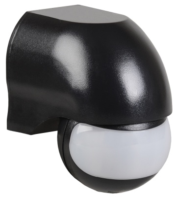 Iek LDD10-010-1100-002 Датчик движения ДД 010 черный, макс. нагрузка 1100Вт, угол обзора 180град., дальность 10м, IP44, ИЭК