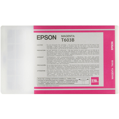 Картридж Epson SP-7800/9800 220ml Magenta (C13T603B00)