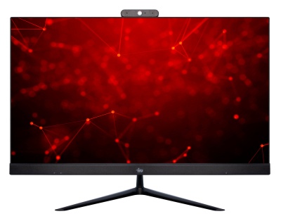 Моноблок IRU Агат 313 23.8" Full HD i3 10100 (3.6) 8Gb SSD512Gb UHDG 630 Free DOS GbitEth WiFi BT 120W клавиатура мышь Cam черный 1920x1080 (RUS)