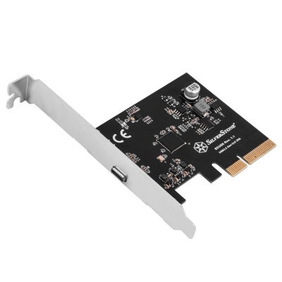 Контроллер Silverstone G56ECU060000010 SuperSpeed USB 20Gbps / USB-C 3.2 Gen 2x2 PCIe expansion card