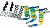 Комплект кабелей Lanmaster TWT-CBWN-EARTH-SET (упак.:1шт)