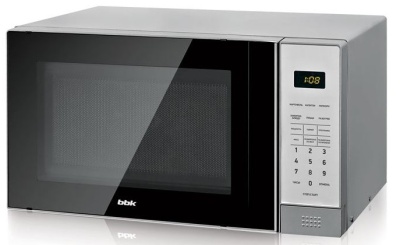 Микроволновая Печь BBK 20MWS-729S/BS 20л. 700Вт серебристый/черный
