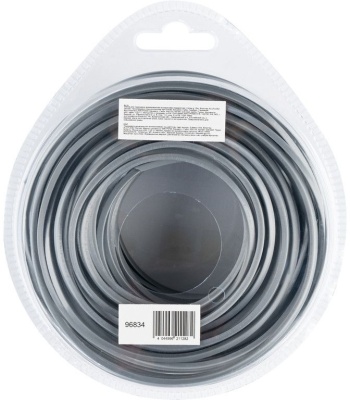 Леска для садовых триммеров Denzel Aluflex d=2.4мм L=15м (96834)