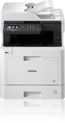 МФУ лазерный Brother DCP-L8410CDW (DCPL8410CDWR1) A4 Duplex Net WiFi серый