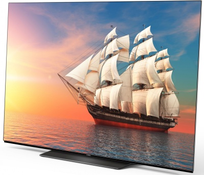 Телевизор OLED Hyundai 55" H-LED55OBU7700 Android TV Frameless черный/черный 4K Ultra HD 120Hz DVB-T DVB-T2 DVB-C DVB-S DVB-S2 USB 2.0 - 2шт. WiFi Smart TV