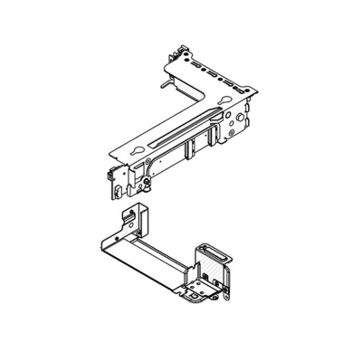 Райзер-карта Lenovo ThinkSystem Single Processor SR650 V3 x8/x8 PCIe Gen4 Riser3 Kit  (To support Riser 3 when only 1 processor is installed)