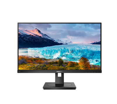 Монитор Philips 23,8" 242S1AE/01, 16:9, IPS, FHD, 4ms, 300cd, 75Hz, VGA, DVI, HDMI, DP, SPK, HAS