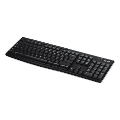 Клавиатура беспроводная Logitech K270 ЛАТИНИЦА (приемник Unifying, 2 батарейки AAA) (арт. 920-003058, M/N: Y-R0015 / C-U0007)
