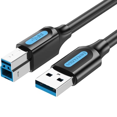 Кабель Vention USB 3.0 AM/BM  - 2м Кабель Vention USB 3.0 AM/USB 3.0 BM (COOBH)