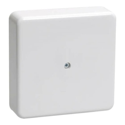 Iek UKO10-100-100-029-K01-E Коробка распаячная КМ для о/п 100х100х29мм белая