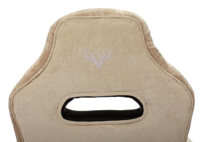 Кресло игровое Бюрократ VIKING 6 KNIGHT Fabric коричневый с подголов. крестовина металл