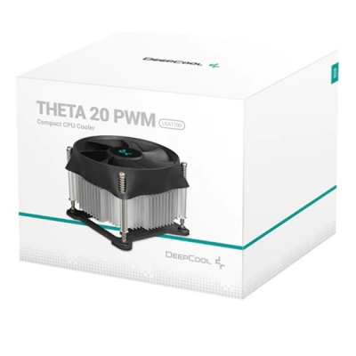Cooler Deepcool THETA 20 PWM 1700 {4pin, 30dB, Al, 95W, 376g, screw}