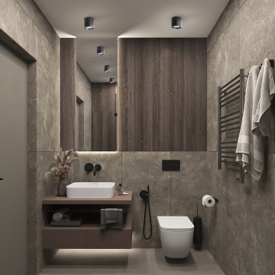 Светильник ДПО-12w GX53 без лампы IP44 белый