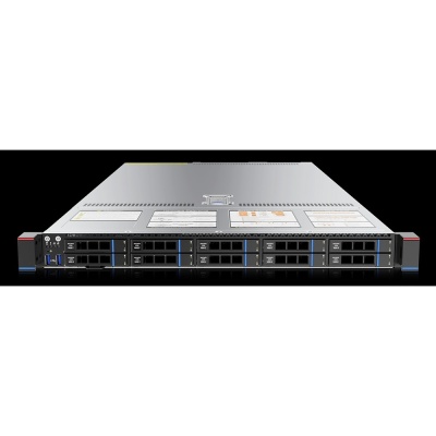 Gooxi SL101-D10R-NV-G4 1U  2xLGA4677 (350W)  ; 32x DDR5; 10x 2.5"(8x SATA/SAS/NVMe + 2x NVMe);  2х M.2 SATA 2280/22110 ;   1xPCIe 5.0x16; 2xPCIe 5.0x8 LP ;  2x OCP3.0 ; no LAN;  IPMI ; RAIL; 2x1300W