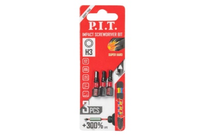 Биты ударные   PH3x25 мм 3 шт в уп.