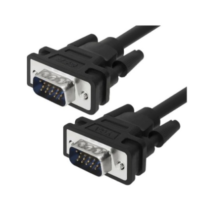 Greenconnect Кабель SVGA 3.0m чёрный, ферритовые кольца, OD8.0mm, 15M / 15M Premium, 28/28 AWG, двойной экран, GCR-50563