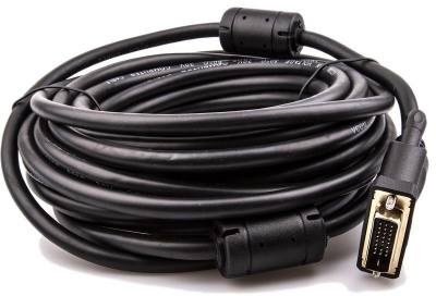 Кабель HDMI AM/DVI(24+1)M, 10м, CU, 1080P@60Hz, 2F, VCOM <CG484GD-10M> VCOM HDMI (m) - DVI-D (m) (CG484GD-10M)