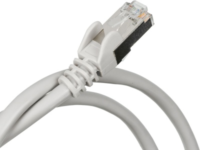 Патч-корд Lanmaster TWT-45-45-1.0/S-GY вилка RJ-45-вилка RJ-45 кат.5е 1м серый ПВХ (уп.:1шт)