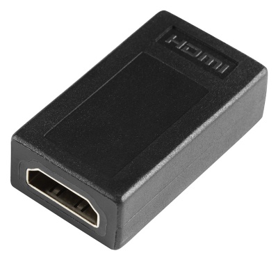 Адаптер аудио-видео Buro HDMI (f)/HDMI (f) черный (BHP-ADP-HDMI-1.4)