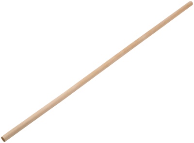 Черенок березовый для щеток, грабель, мётл, диаметр 25 мм, L=1200 мм, первый сорт