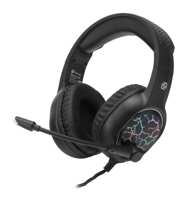 Наушники с микрофоном Оклик HS-L930G SNORTER черный 2м мониторные USB оголовье (HS-L930G)