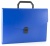 Портфель Бюрократ -BPP6BLUE 6 отдел. A4 пластик 0.7мм синий Портфель Бюрократ -BPP6BLUE 6 отдел. A4 пластик 0.7мм синий