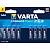 Батарейка Varta LONGLIFE POWER (HIGH ENERGY) LR03 AAA BL8 Alkaline 1.5V (4903) (8/160) Varta LONGLIFE POWER LR03 AAA (04903121418)