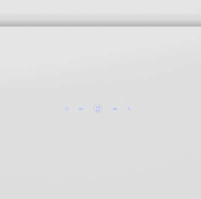 Вытяжка каминная Lex Furia 900 белый управление: сенсорное (1 мотор)