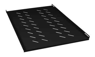 Cabeus SH-J018-FC-1000-100KG-BK Полка 19" перфорированная глубиной 700 мм для напольных шкафов глубиной 1000 мм, усиленная до 100кг, черный (RAL 9004) (SH-J018-FC-1000-100KG-BK)