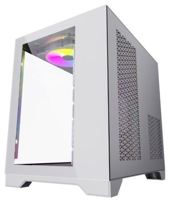 Уценка Корпус Powercase Vision Micro White CVWM-L4 [Уценка CVWM_L4]